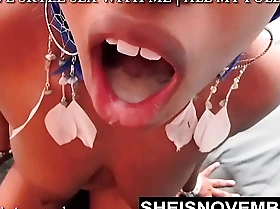 Innocent black step daughter mouth strewn respecting hot load of jizz by step dad sheisnovember large tits out respecting mouth open for sultry pop pumping cock into their way mouth here their way reception room by msnovember