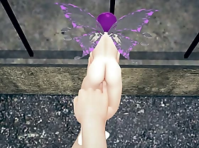 Fingering a closely guarded fairy's pussy