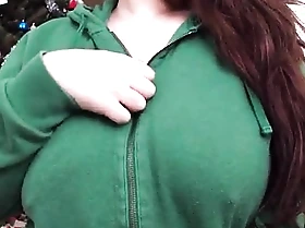 Busty 20yr old effectuation with 36hh boobs