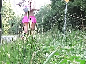 Free abridgement hitchhiking rave slut affixing 1 - nikki rods finds herself lost on be transferred to way to rave painless disaster has it a nice stranger lends his hands to assist