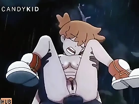 Misty of pokemon gets filled in the forest unconnected with a immigrant - xxxtoonhub com