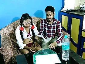 Indian teacher fucked sexy pupil at private tuition!! Authoritative Indian teen lovemaking