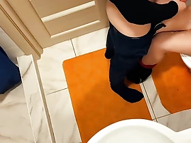 Classmates Take Turns on my Girlfriend After College Party in be transferred to Toilet