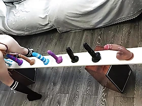 Dildo Test Challenge. Which one would be BEST for dramatize expunge BEST?