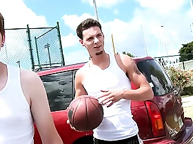 Bait bus - athletic hottie noah brooklet gets tricked into having gay sex with WC stone