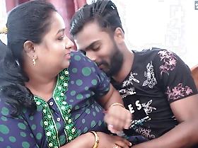 Desi Mallu Aunty enjoys his neighbor's Big Dick when that babe is all simply at one's disposal home ( Hindi Audio )