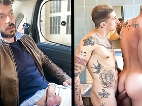 New Exclusive Series By SayUncle - DickRides - The Spanish Passenger with Roxas Estheim & Crixxx Nie