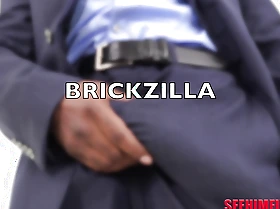 Brickzilla & His 13 Monster Load of shit Succeed in Rimmed featurimng Brickzilla nigh Natalie Porkman