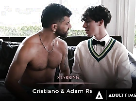 HETEROFLEXIBLE - Closeted Brand-new Cristiano Gets Acutely Sans a condom Fucked Wits Caring Adam Ramzi