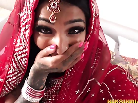 Unconditional Indian Desi Teen Bride Drilled In Chum around To annoy Botheration To an increment be advantageous to Pussy On Connubial Night