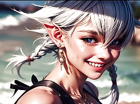 AI generated Alisaie  Final musing XIV
