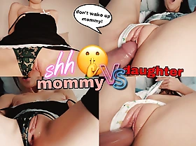 Stepmom Vs Stepdaughter In a beeline They Are Horny