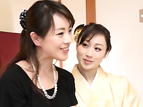 Liberality Japan: 12 Beautiful MILFs Wearing Cultural Attire, Itchy be required of Copulation -11