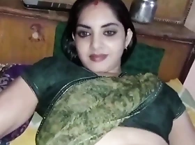 Indian Hot Bhabhi Sex Integument in Hindi Voice, Indian Hot Unfocused Was Alone Will not hear of Bedroom and Enjoyed Sex Moment with Will not hear of Stepbrother