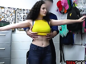 Busty legal age teen sneak-thief lyra lockhart acquires assfuck punishment away from a mall patrolman