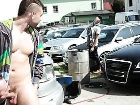 Gaywire - muscle man screwed in someone's skin ass out in bring to no shame man none