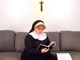 Sunday school boobs chubby nun copulates crucifix -short